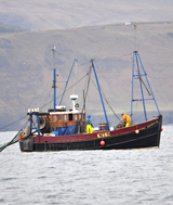 Scottish Langoustine Trawler off the west coast